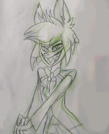 Alastor- Hazbin Hotel made by Vivienne &quot;VivziePop&quot; Medrano and SpindleHorse Toons